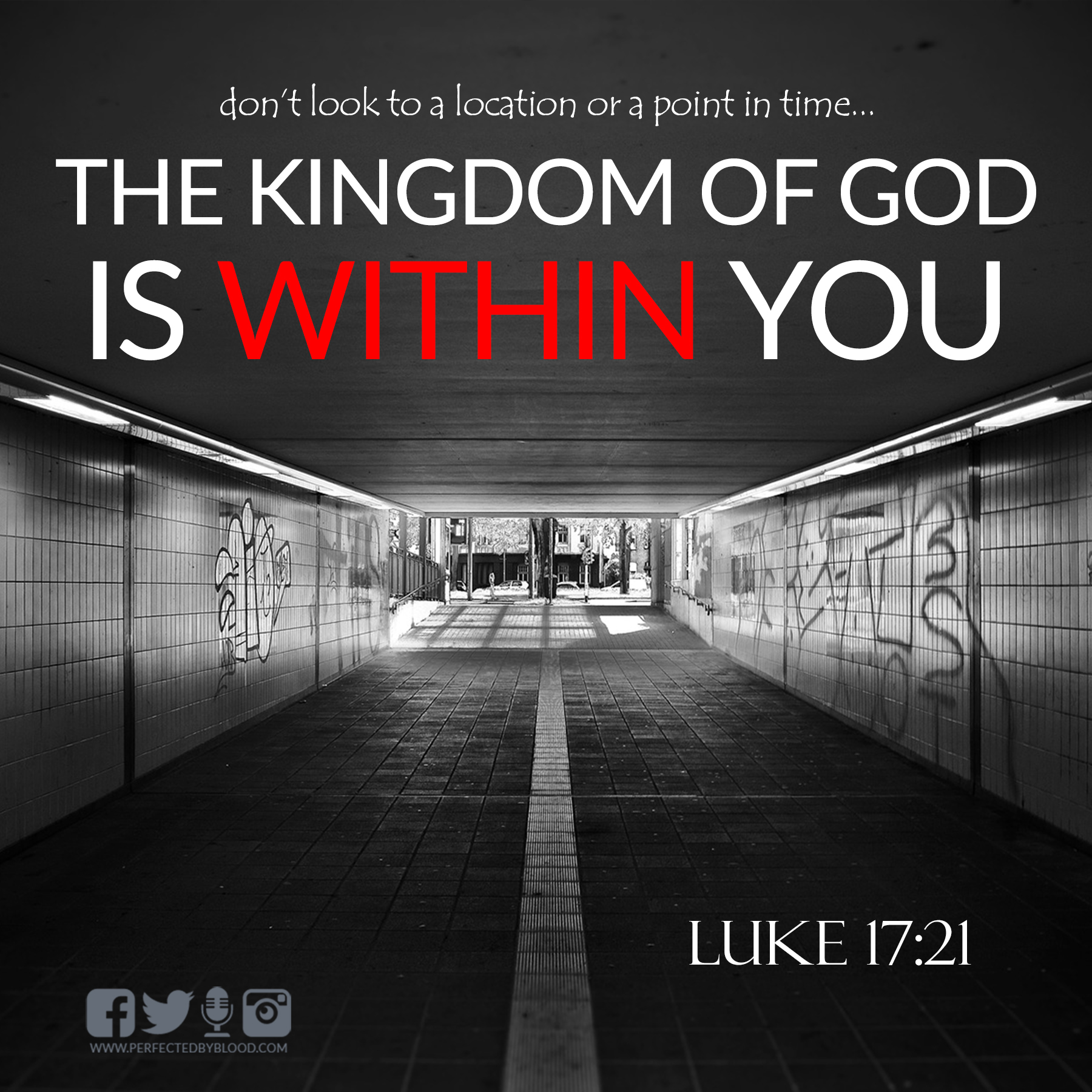 the kingdom of God is within you